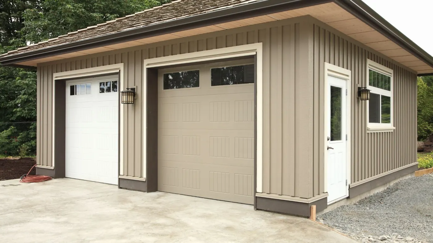 Detached garage construction and conversion by JPK Construction near Presque Isle ME