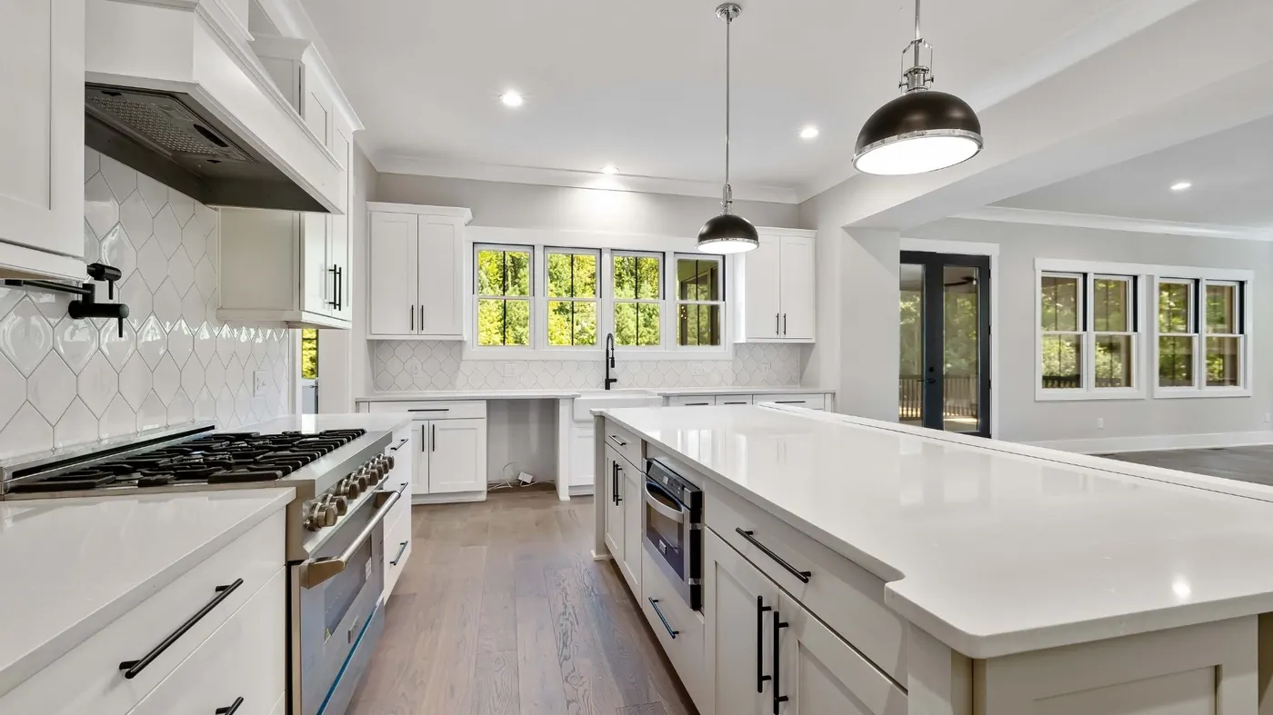 Custom kitchen island remodeling by JPK Construction near Presque Isle ME